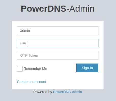 PowerDNS sobre Docker o Podman, fácil y rápido 4