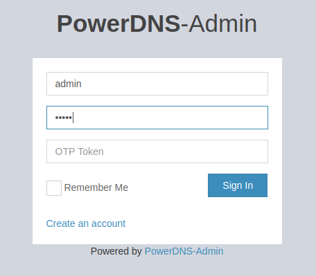 PowerDNS sobre Docker o Podman, fácil y rápido 5