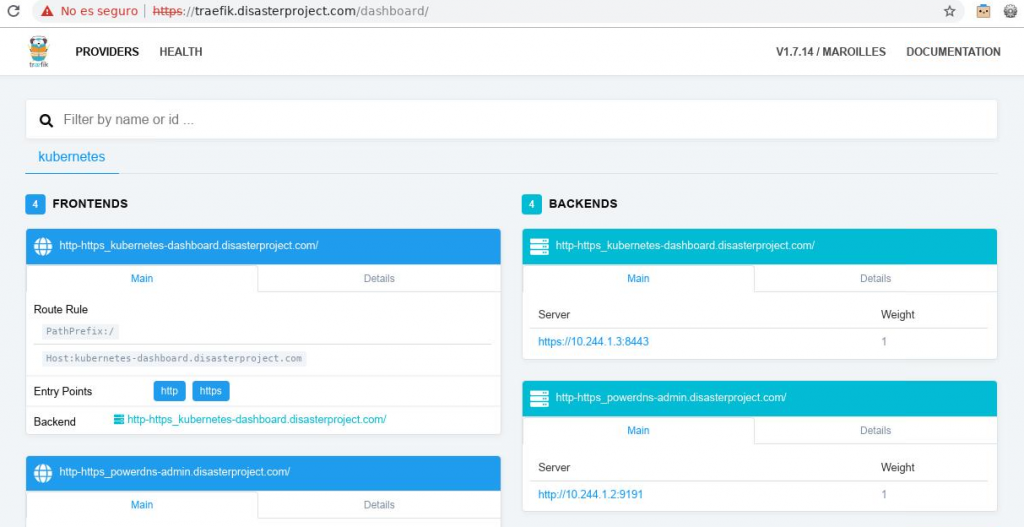 Como publicar Kubernetes con External DNS, MetalLB y Traefik. 3