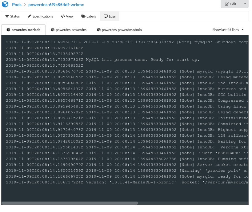 Dashboards de Kubernetes 3 20