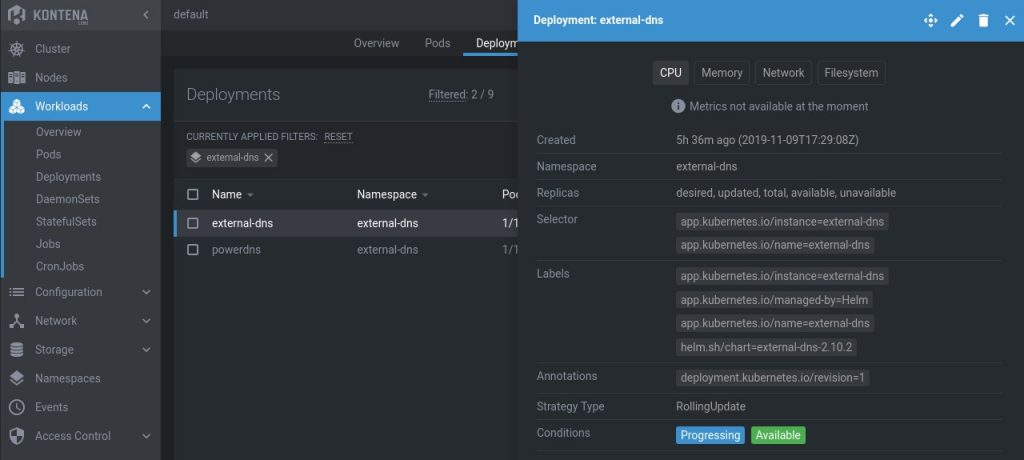 Dashboards de Kubernetes 3 9