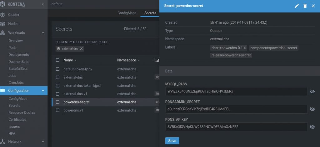 Dashboards de Kubernetes 3 10